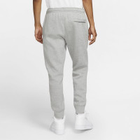 Pantalon de survêtement en polaire Nike Sportswear Club gris blanc