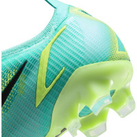 Nike Mercurial Vapor 14 Elite Gazon Naturel Chaussures de Foot (FG) Turquoise Lime