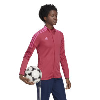 adidas Tiro 21 Trainingsjack Dames Roze Lichtroze