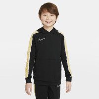 Nike Dry Academy Hoodie Kids Zwart Goud Wit
