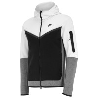 Nike Tech Fleece Vest Wit Zwart Grijs