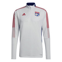 adidas Olympique Lyon Trainingspak 2021-2022 Wit Blauw