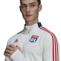 adidas Olympique Lyon Trainingspak 2021-2022 Wit Blauw