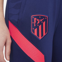 Nike Atletico Madrid Strike Pantalon d'entraînement 2021-2022 Enfants Bleu Foncé Rouge vif