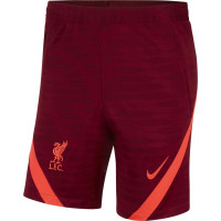 Nike Liverpool Strike Short d'Entraînement 2021-2022 Rouge Vif Rouge