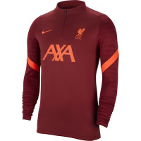 Nike Liverpool Strike Drill Survêtement 2021-2022 Enfants Rouge Vif Rouge