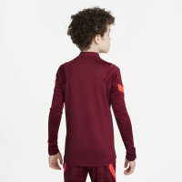 Nike Liverpool Strike Drill Survêtement 2021-2022 Enfants Rouge Vif Rouge