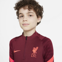 Nike Liverpool Strike Drill Survêtement 2021-2022 Enfants Rouge Vif Rouge