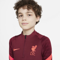 Nike Liverpool Strike Drill Trainingspak 2021-2022 Kids Rood Felrood