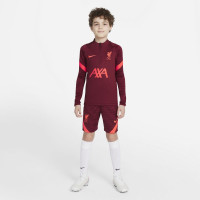 Nike Liverpool Strike Drill Trainingspak 2021-2022 Kids Rood Felrood