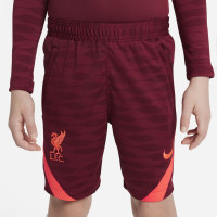 Nike Liverpool Strike Trainingsset 2021-2022 Kids Rood Felrood