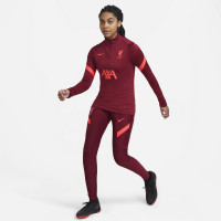 Nike Liverpool Strike Drill Haut d'Entraînement 2021-2022 Femmes Rouge Rouge Vif