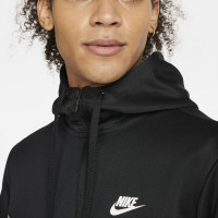 Nike SW Hoodie Half Zip Zwart Wit