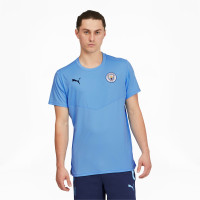 PUMA Manchester City Warming-Up Shirt 2021 Lichtblauw Donkerblauw