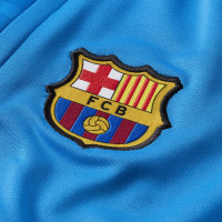 Nike FC Barcelone Strike Drill Survêtement 2021-2022 Bleu Gris Clair