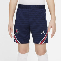 Nike Paris Saint Germain Strike Short d'Entraînement 2021-2022 Enfants Bleu Foncé Blanc