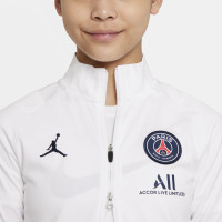 Nike Paris Saint Germain Strike Survêtement 2021-2022 Enfants Blanc Bleu Foncé