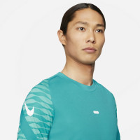 Nike Strike 21 Trainingsshirt Turquoise Wit