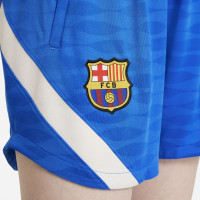 Nike FC Barcelona Strike Trainingsbroekje 2021-2022 Dames Blauw Lichtgrijs