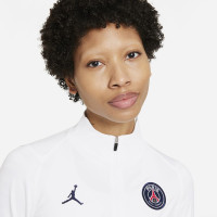 Nike Paris Saint Germain Strike Drill Survêtement 2021-2022 Femmes Blanc Bleu Foncé