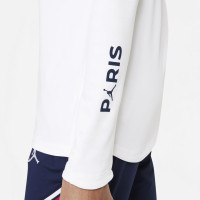 Nike Paris Saint Germain Strike Drill Survêtement 2021-2022 Femmes Blanc Bleu Foncé