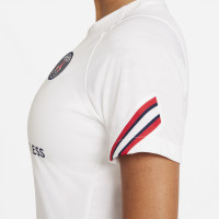 Nike Paris Saint Germain Strike Trainingsshirt 2021-2022 Dames Wit Donkerblauw