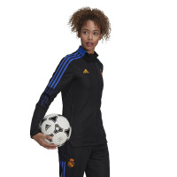 adidas Real Madrid Veste d'Entraînement 2021-2022 Femmes Noir