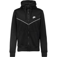 Nike SW Hoodie Full Zip Zwart Zilver