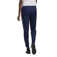 Pantalon d'entraînement adidas Tiro 21 pour femme bleu foncé blanc