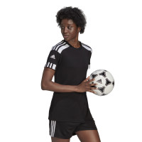 adidas Squadra 21 Maillot de Foot Femmes Noir Blanc