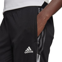 Pantalon d'entraînement adidas Tiro 21 pour femme, noir et blanc