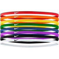 Lot de 8 Bandeaux pour cheveux multicolores Nike Skinny