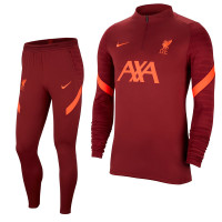 Nike Liverpool Strike Drill Trainingspak 2021-2022 Kids Rood Felrood