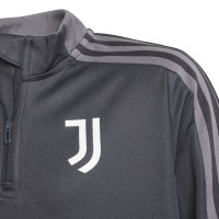 adidas Juventus 1/4 Survêtement 2021-2022 Enfants Gris Noir