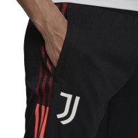 Pantalon d'entraînement Adidas Juventus 2021-2022 noir orange rose