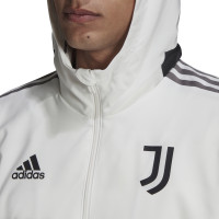 adidas Juventus Présentation Veste d'entraînement 2021-2022 Blanc