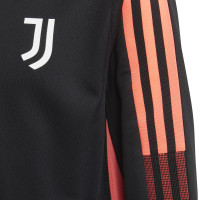 adidas Juventus 1/4 Survêtement 2021-2022 Enfants Noir Rouge