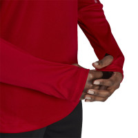 Haut d'Entraînement en jersey Adidas Tiro 21 pour femme, rouge et blanc