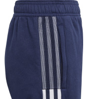 adidas Tiro 21 Sweat Trainingsbroekje Kids Donkerblauw Wit