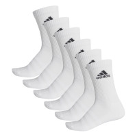 adidas Cushion Crew Sportsokken 6-Pack Wit