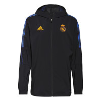 adidas Real Madrid Presentatie Trainingspak 2021-2022 Zwart