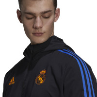 adidas Real Madrid Presentatie Trainingspak 2021-2022 Zwart