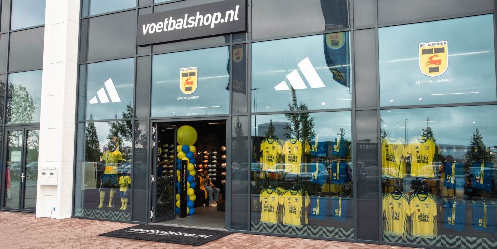 Voetbalshop.nl Leeuwarden-Stadionplein Winkel Voorzijde