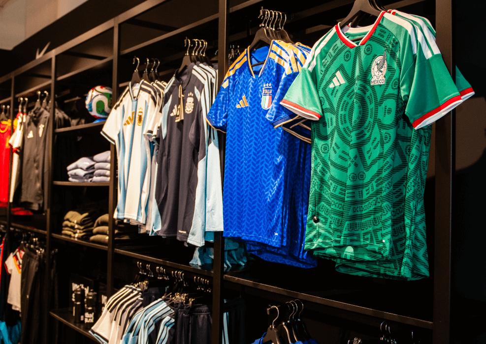 Voetbalshop.nl Tilburg Winkel Binnen Kleding