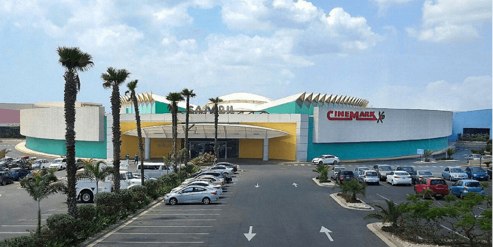 Ext&eacute;rieur du magasin FFK de Cura&ccedil;ao